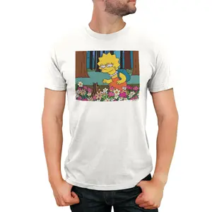 Men's The Simpsons Chipmunk Lisa T-Shirt