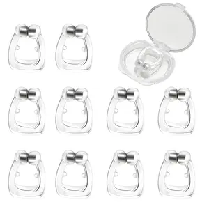 Anti Snoring Devices, Advanced Sleep Support with Comfortable Magnetic Nasal Strips for Improved Breathing, for Quieter Nights & Better Rest, 10PCS