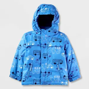 Cat & Jack Baby 3-in-1 Snowplay Jacket Attached Hood Adjustable Cuffs