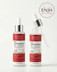[ENJH] Rice Bran PHA Gentle Exfoliating Serum | Pore & Blackhead Care, Dead Skin Cell Removal | Niacinamide Brightening & Smoothing Hydration for Face
