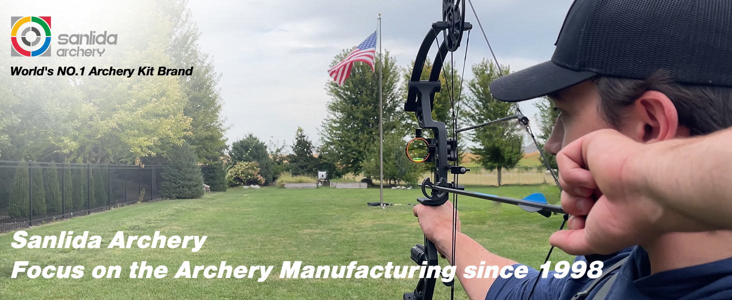 Sanlida Archery Dragon X7 Ready to Hunt Compound Bow Package for Adults, Archery Compound Bow and Arrow Set, 0-70 Lbs Draw Weight, No Bow Press Needed, Limited Life-time Warranty (RH Only) Sanlida Archery Dragon X7 Ready to Hunt Compound Bow Package for Adults, Archery Compound Bow and Arrow Set, 0-70 Lbs Draw Weight, No Bow Press Needed, Limited Life-time Warranty (RH Only)