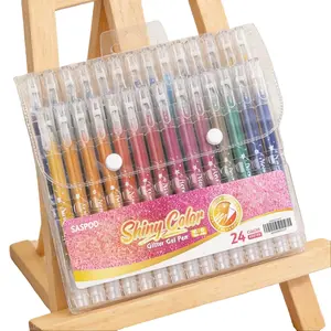 Glitter gel pen-Metallic Vibrant Sparkle gel pens for coloring,glitter pens for adults,colored gel pens for Adult Coloring Books and Drawing tiktokshopblackfriday Sketch Art Marker Waterproof Paint Marker