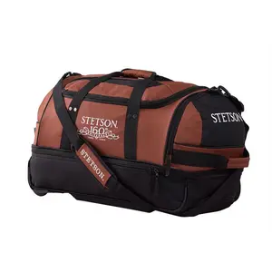 Stetson Special Edition 160th Anniversary Rolling Duffel Bag