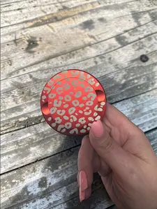 Nicotine Pouch Tin | Snus Tin | Cheetah Print | Aluminum Travel Tin