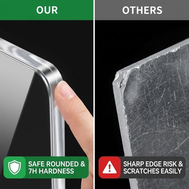 Drawing Board For Kids, Acrylic Dry Erase Light-Up Board with Stand Markers Wipes Erasable Reusable Board for Kids Learning Ideal Gift for Birthday Christmas Decorative Neon Sign Led Effects Rechargeable Led Lighted