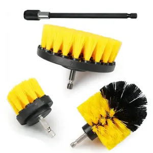 2/3.5/4/5'' Drill Brush Electric Scrubber Brush for Cleaning Bathroom Bathtub Cleaning Brush Scrub Drill Cleaning Tools NONE