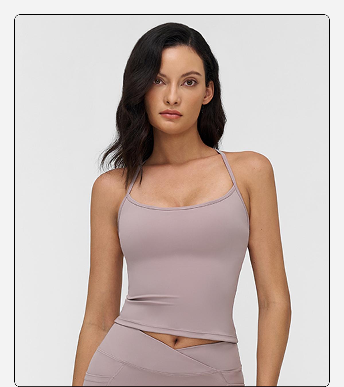 MFVIM Solid Wireless Sports Bra by MFVIM - Quick-Dry Breathable Comfortable Sports Vest for Indoor & Outdoor Activities, Women's Workout Apparel SpringStatements