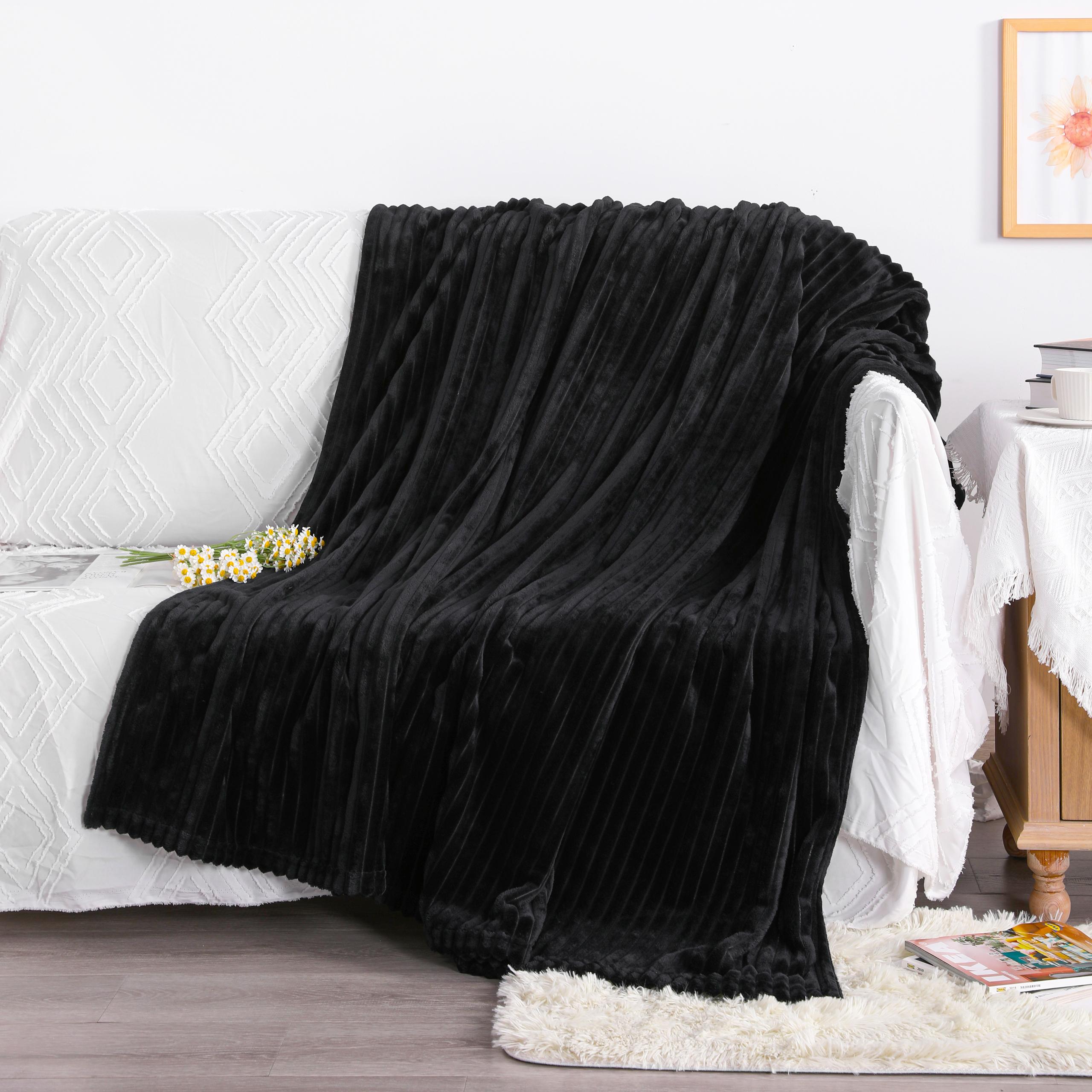 NTBAY Flannel Fleece Blanket, Ultra-Soft, Cozy,Skin-friendly, Lightweight Flannel Fuzzy Blanket, Fluffy Warm Reversible Stripes Design, Easy Care,for Bed, Couch, Travel, Camping, Fall, Christmas gifts NTBAY Flannel Fleece Blanket, Ultra-Soft, Cozy,Skin-friendly, Lightweight Flannel Fuzzy Blanket, Fluffy Warm Reversible Stripes Design, Easy Care,for Bed, Couch, Travel, Camping, Fall, Christmas gifts