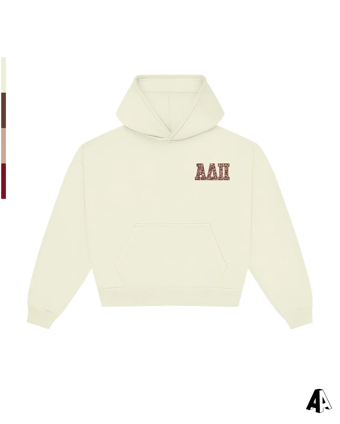 Cheetah Ivory Hoodie