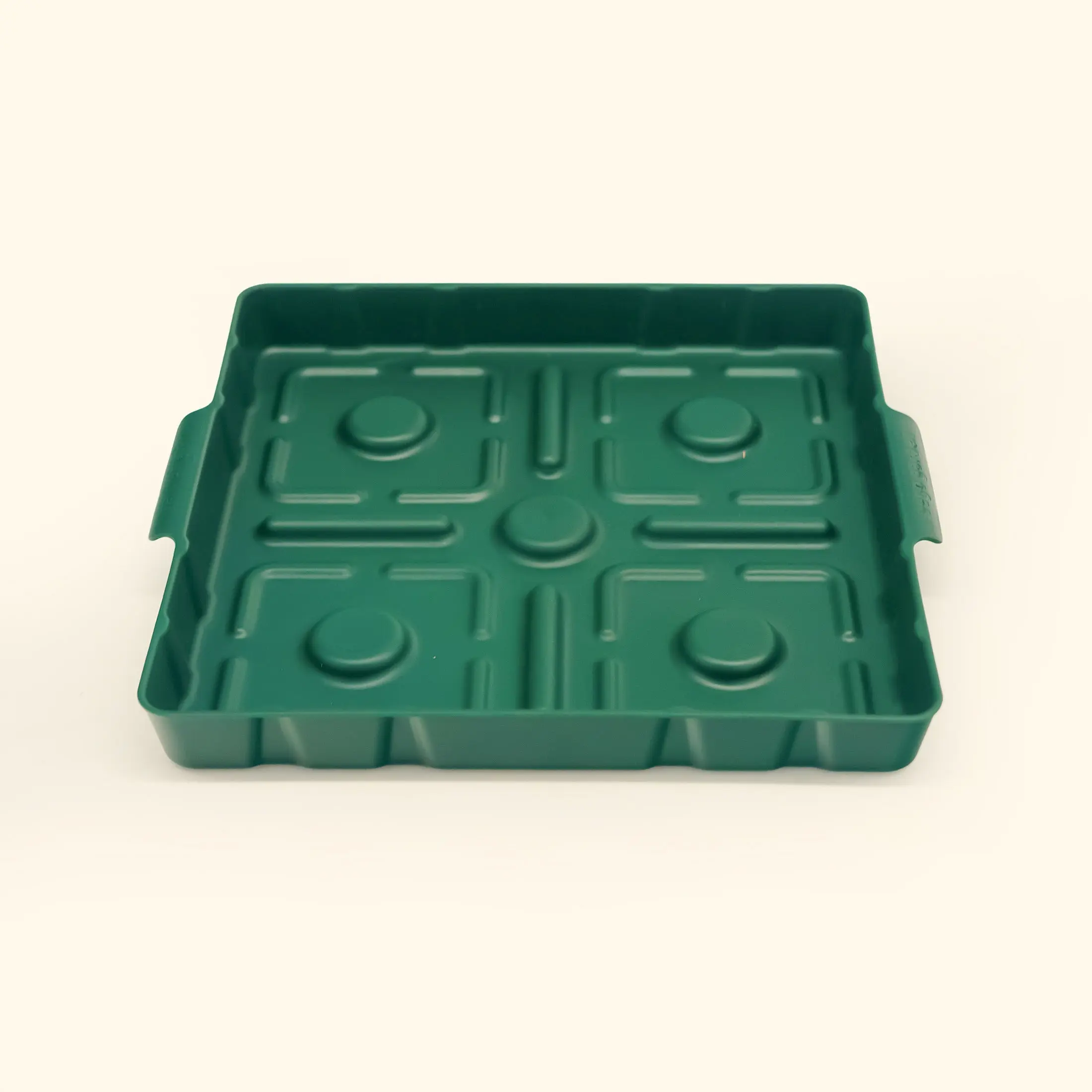 Vego Garden Bottom Watering Tray 1010 Size Holds 4 Seedling Trays Heavy Duty PP5 BPA-Free Plastic Plant Nutrition Kit