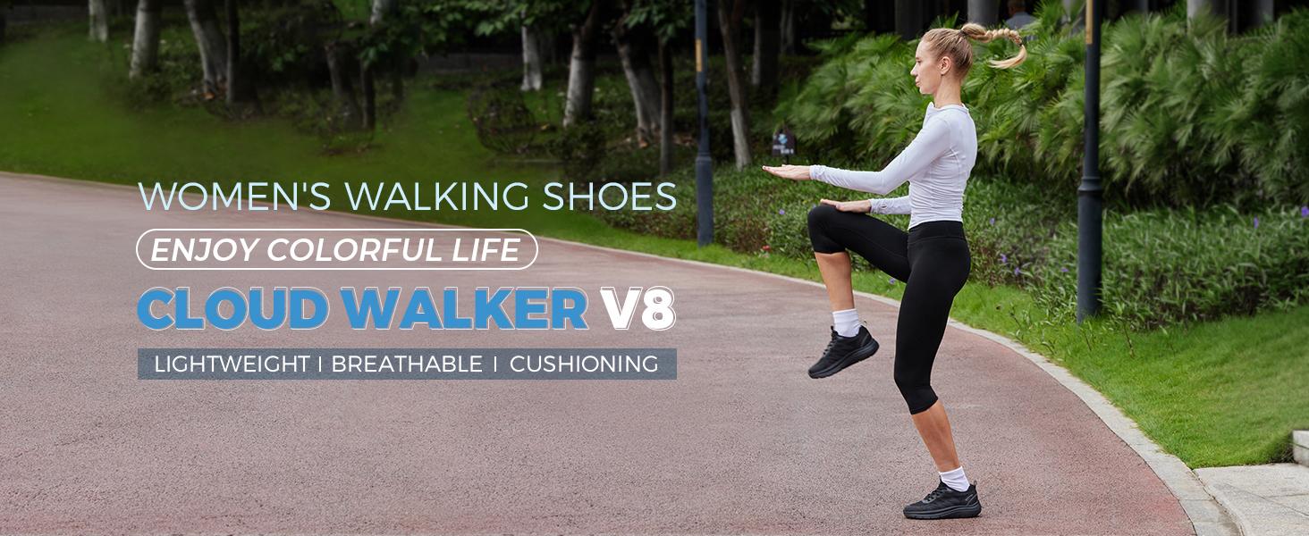 FitVille Women's Cloud Wanderer V8 running shoes sneaker shoes Runner