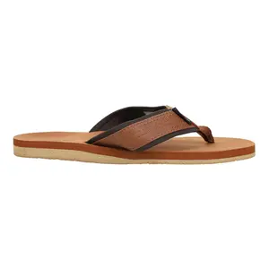 London Fog Mens Tyrone Flip Flops Casual Sandals Casual - Brown
