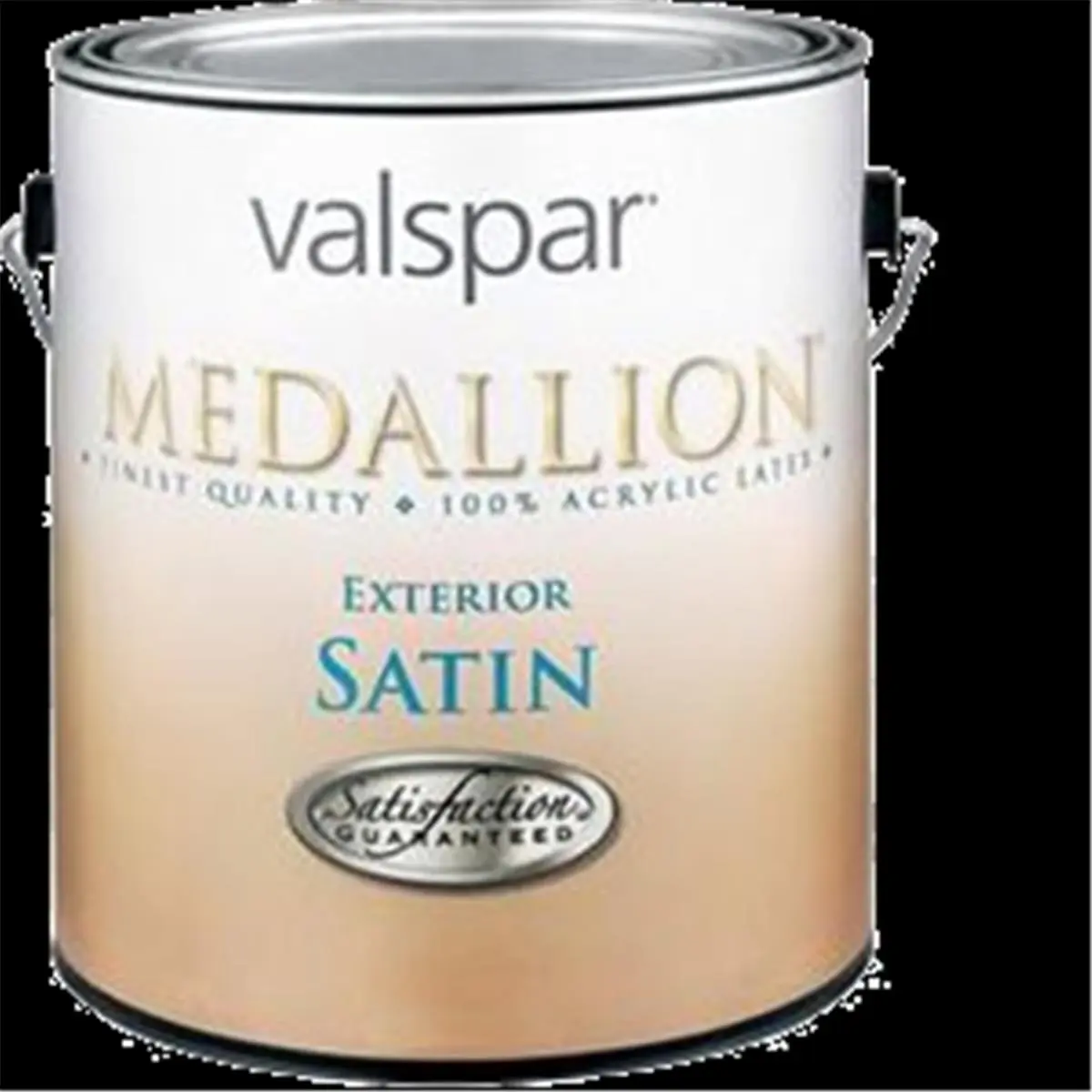 212 MAIN Valspar Paint 4100, 1 Gal White Medallion Exterior Satin Latex House Paint for Exterior Use, Satin Finish, Latex Paint