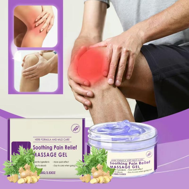 [Buy 1 Get 1 Free】 High-Performance Joint &Bone Gel I Supports Back, Neck, Feet, andHands I Relieves Pain & Offers Moisturizing,Hydrating, and Restorative Care Treatment Joint Pain gel purple gel body massage gel daily care