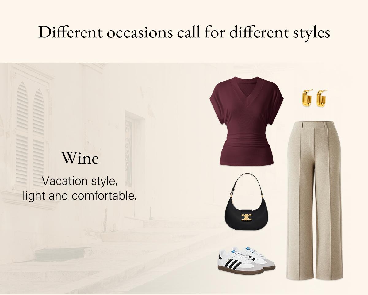 OGL Semi-sheer Lyocell Cashmere Blend V-neck Short Sleeve Side Ruched Tee