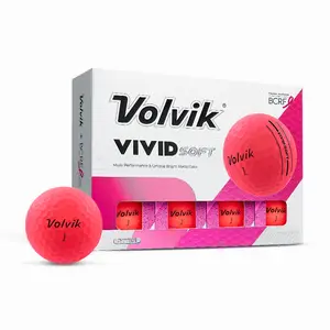 BCRF Vivid Soft Pink Golf Balls