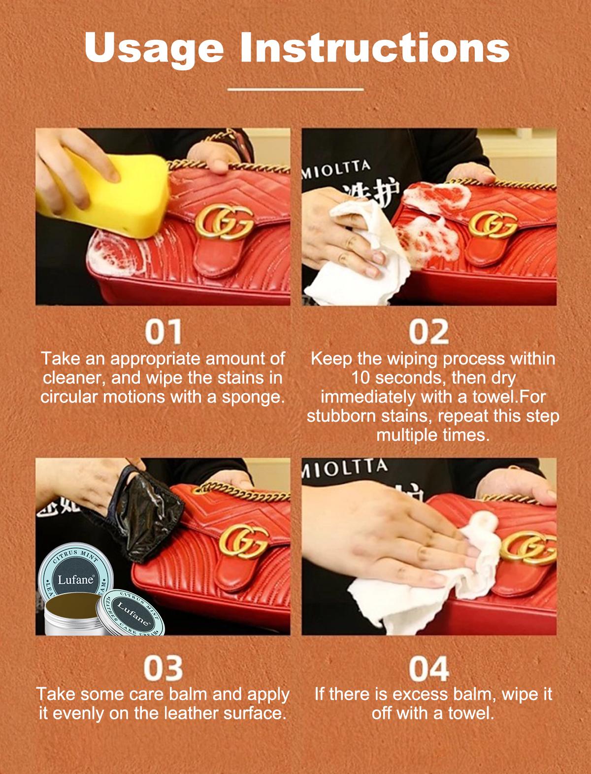 Lufane Furniture Care Cream - All-Natural, Non-ToxicLeather Conditioner - Waterproof Formula. Repairsgenuine leather sofas, car leather seats, office leatherchairs, home leather chairs, shoes, wallets, jackets,handbags, and equestrian equipment. Lufane Furniture Care Cream - All-Natural, Non-ToxicLeather Conditioner - Waterproof Formula. Repairsgenuine leather sofas, car leather seats, office leatherchairs, home leather chairs, shoes, wallets, jackets,handbags, and equestrian equipment.