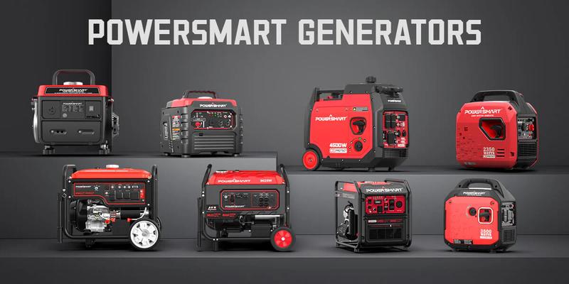 PowerSmart 4300/4400-Watt Portable Inverter Generator, Gas Powered, CO-Sensor, Hurricane season, Lightweight and Emergency Backup, Camping, EPA Compliant(DB5041/DL5040/DL5040C), generators for house power, house generators