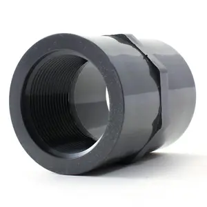 PVC 1/2" coupling fxf thread