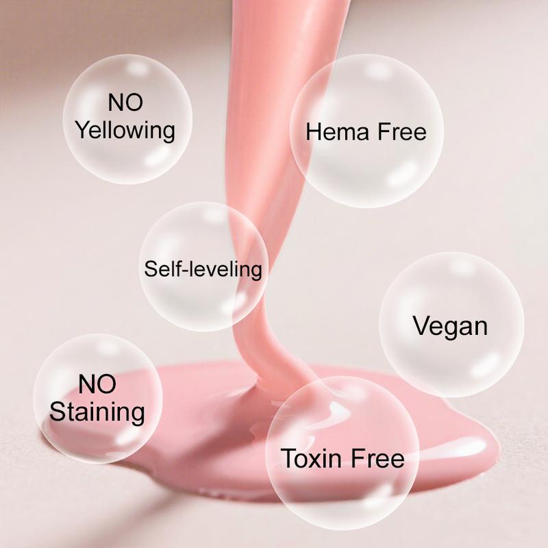 Tencoco 51 Pcs Gel Nail Polish Kit 35 Colors with Crystal Cat Eye Nail Art Tools Set UV Light Translucent Glossy Formula Perfect Gift for Women Manicure