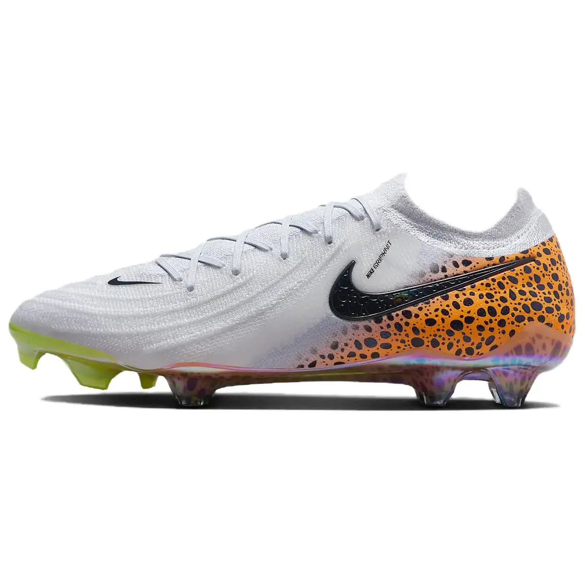 NIKE Phantom GX 2 Elite FG 'Electric Pack' Football Boots - Lightweight Synthetic Training Shoe with Breathable Mesh Panels, Responsive Rubber Outsole for Matches and Football Fashion, True Size