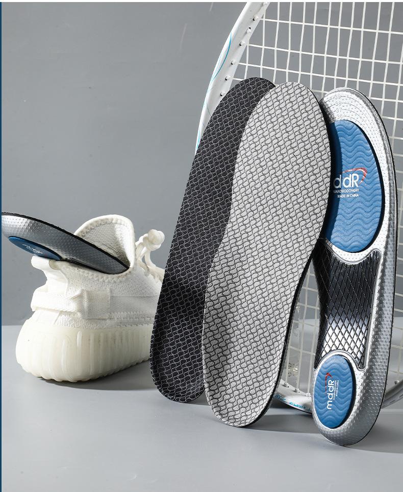 Sports Insoles |     High Elastic Shock Absorbing, Arch Support, Breathable Deodorant