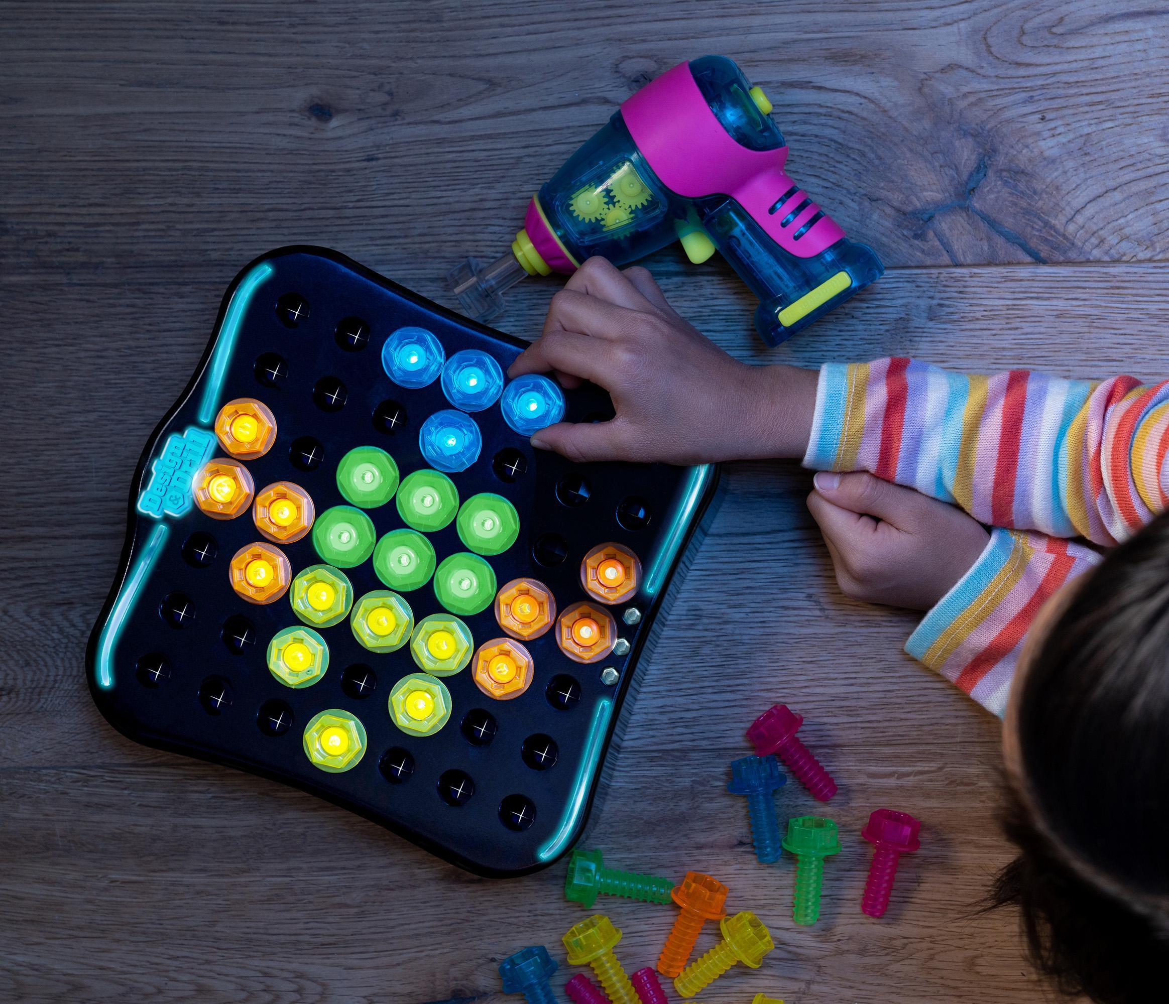 Educational Insights Design & Drill Series Electric Drill Toy - Bolt-It Bucket Brightworks Robot Workshop STEM Toy Gifts for Boys & Girls Ages 3+ - Block Set Educational Insights Design & Drill Series Electric Drill Toy - Bolt-It Bucket Brightworks Robot Workshop STEM Toy Gifts for Boys & Girls Ages 3+ - Block Set