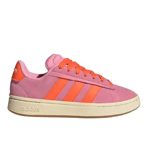adidas Womens Grand Court Alpha 00S Lace Up Sneakers Shoes Casual - Pink