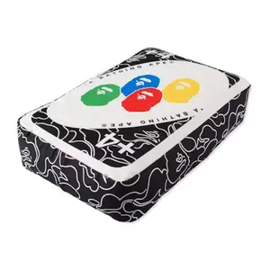 BAPE x Uno Fluffy Beads Cushion Black (FW19)