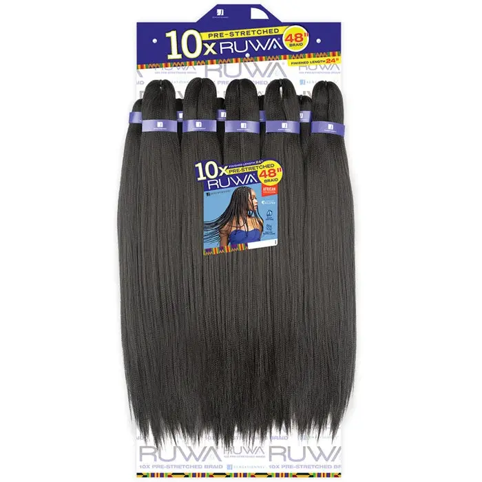 Sensationnel Ruwa Pre-Stretched Braids - 10x 48"