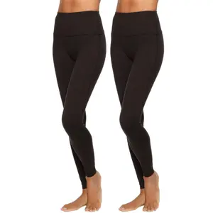 Velvety Soft High-Waisted Leggings 2-Pack