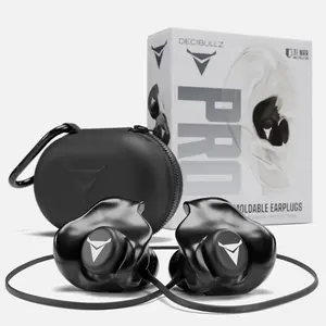 PRO Custom Molded Earplugs 31dB NRR Pro-Pack with Case and Lanyard