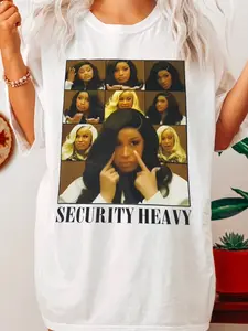 [Sale Up To 30_] + [Free Ship] Streetwear CB 2026 Rap Concert Shirt, Miss Drama Vintage Hip Hop Graphic Tee, Gift For Cardii Fan Men And Women 03