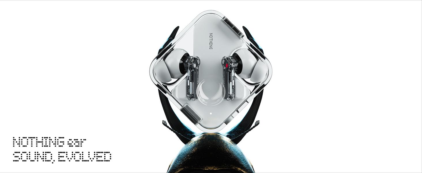 Nothing Ear Wireless Earbuds with ChatGPT Integration, Smart ANC, Hi-Res Audio with LDAC & LHDC, 11mm Dynamic Bass Boost, 40.5H Playtime, 6 Mics for Calls Wireless Headphones, Wireless Charging White Nothing Ear Wireless Earbuds with ChatGPT Integration, Smart ANC, Hi-Res Audio with LDAC & LHDC, 11mm Dynamic Bass Boost, 40.5H Playtime, 6 Mics for Calls Wireless Headphones, Wireless Charging White