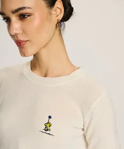 Women's Woodstock Lightweight Cashmere Short Sleeve Sweater