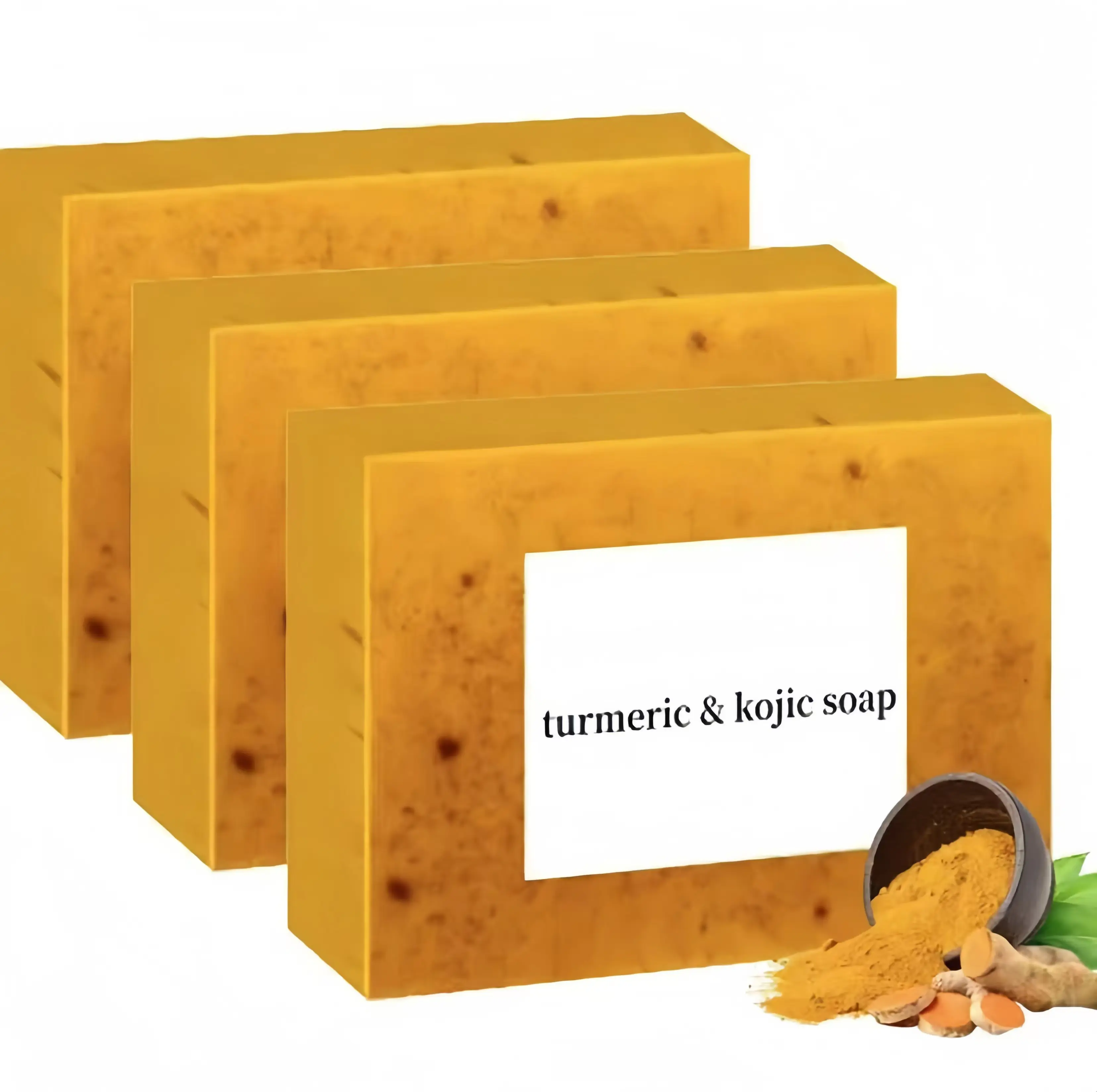 3PCS Lemon Turmeric Kojic Acid Soap Lemon Kojic Acid Soap Bar Turmeric Soap Bar Kojic Acid Soap Facial Skincare Radiant Comfort,back to school