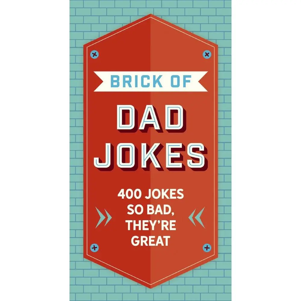 USED-The Brick of Dad Jokes: Ultimate Collection of Cringe-Worthy Puns and One-Liners by Editors of Cider Mill Press (Hardcover)
