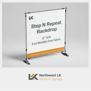 Step N Repeat Backdrop