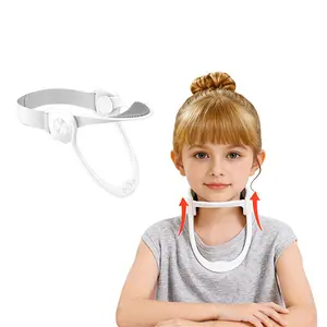 POSTURE AURA New Kids Adjustable Neck Support Brace｜Ergonomic Chin Support Posture Trainer for Children｜Helps Encourage Better Sitting Habits for Studying｜Reading & Desk Time