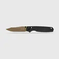 Kizer Black Micarta Handle, Sunset Metal PVD Coating, D2 Tool Steel Blade, Outdoor Camping Knife, EDC for Men