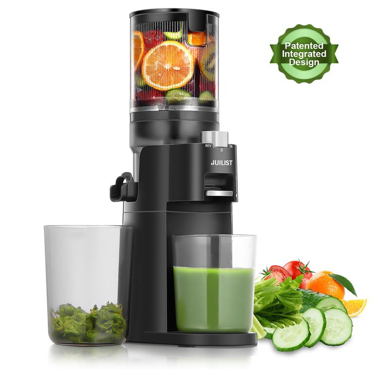 FOHERE Electric Citrus Juicer Hands Free, Orange Lime Grapefruit Juicer Squeezer, One Touch Operation, Easy to Clean Juice Maker