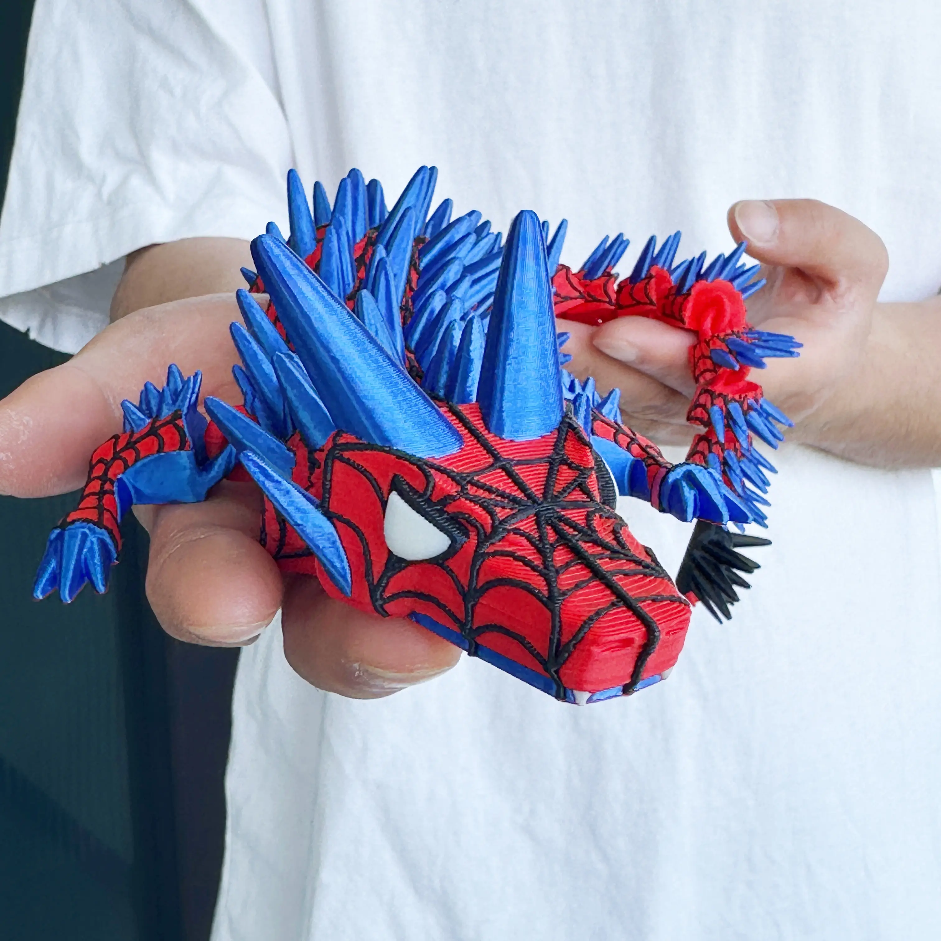[Upgraded and Reinforced]Spider themed 3D printed dragon