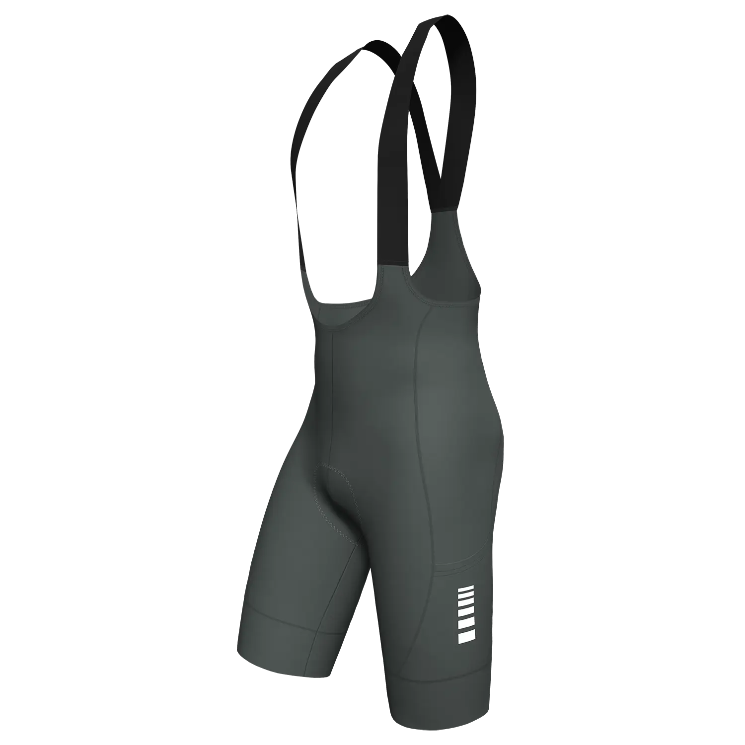 Wulibike Male Progression Cycling Bib Shorts Sportswear - 4D Extra Thick Gel Pad, Moisture-Wick Quick Dry Nylon Blend Fabric, Reflective Logos, Bikeshorts, Size S, Do Not Iron, Snug Stretch