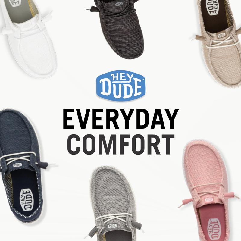 HEYDUDE Wally Stretch Sox - Mens Comfortable Slip on Shoes