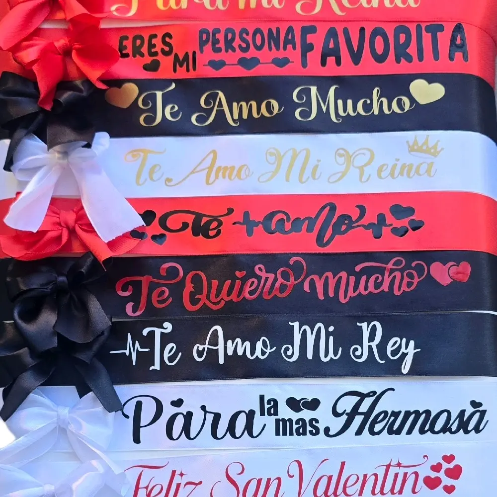 San Valentin ( Listones para Ramos )