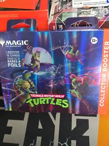 TMNT Collector Booster! MTG Magic The Gathering Teenage Mutant Ninja Turtles TMNT Trading Card Game