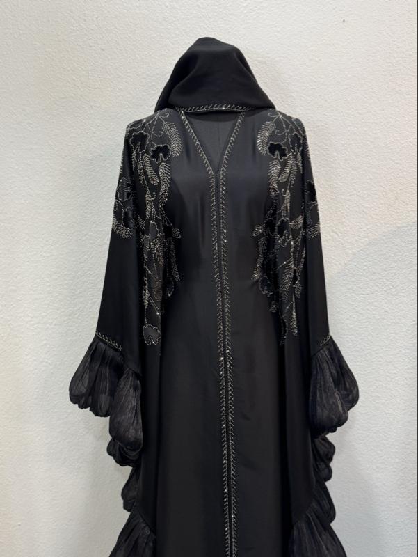 Butterfly Style Dubai Abaya - BBC Elegant Design with Unique Patterns and Sleeves
