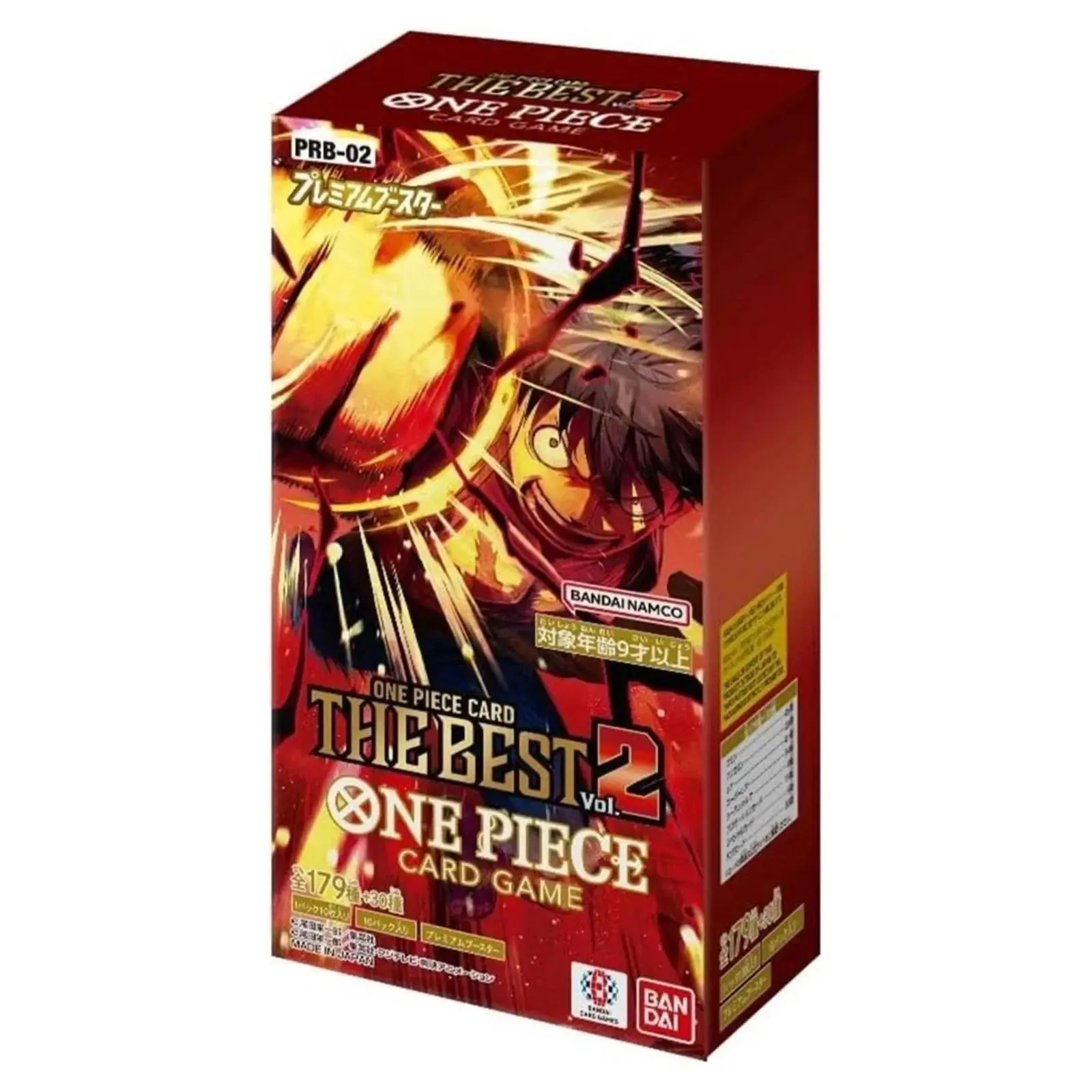 [777Breaks]ONE PIECE PRB-02 Premium Booster - THE BEST Vol.2 (Japanese Ver.)