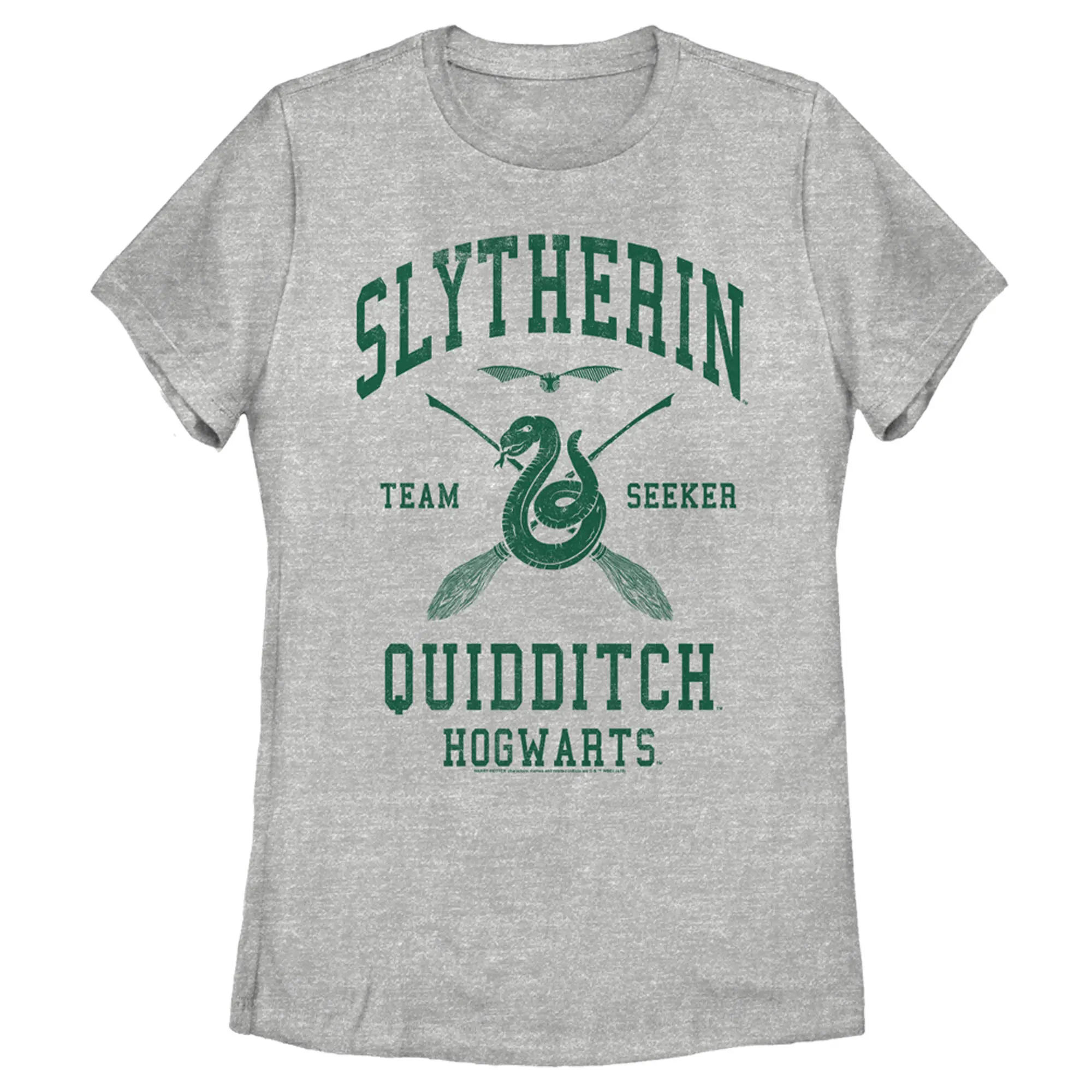 Women's Harry Potter Slytherin Quidditch Team Seeker T-Shirt