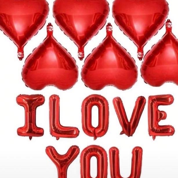 Valentines Balloon Bouquet